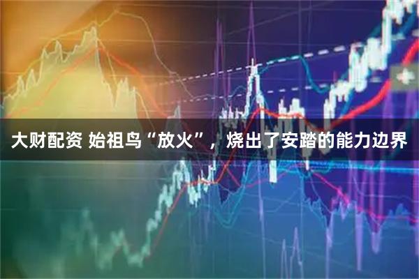 大财配资 始祖鸟“放火”，烧出了安踏的能力边界